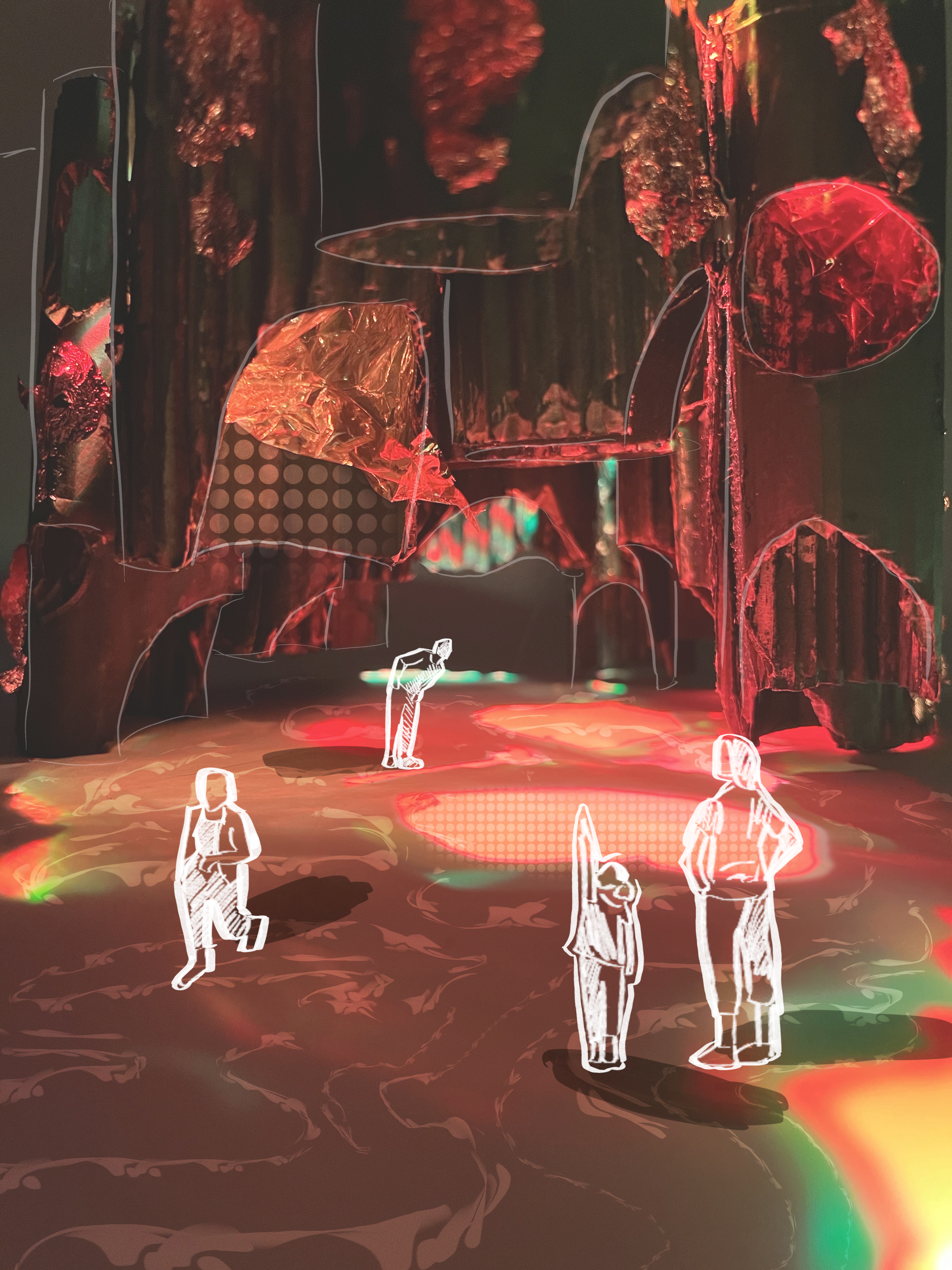 House of Melody — model interior atmosphere